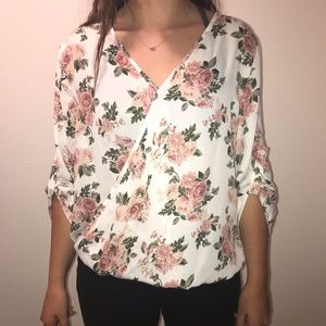 Floral dress shirt